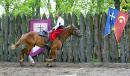 Zaporizhzhia. Horse theatre  backwards (back), Zaporizhzhia Region, Cities 