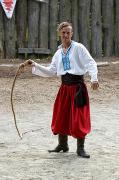 Zaporizhzhia. Horse theatre  Cossack with whip, Zaporizhzhia Region, Cities 