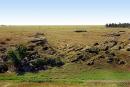 Kalaytanivka. Granite outcrop above river Berda, Zaporizhzhia Region, Geological sightseeing 