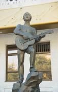 Melitopol. First monument to Vladimir Vysotsky, Zaporizhzhia Region, Monuments 