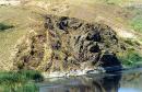 Radyvonivka. Crystal rock above river Berda, Zaporizhzhia Region, Geological sightseeing 