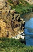 Radyvonivka. Granite rock Owl, Zaporizhzhia Region, Geological sightseeing 