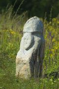 Terpinnia. Almost lost face stone idol, Zaporizhzhia Region, Museums 
