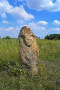 Terpinnia. Ancient sandstone idol, Zaporizhzhia Region, Museums 