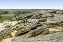 Terpinnia. Sands and sandstones Stone Grave, Zaporizhzhia Region, Geological sightseeing 