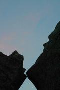 Terpinnia. Intricate sandstone silhouette, Zaporizhzhia Region, Geological sightseeing 