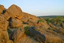 Terpinnia. Natural chaos of sandstone blocks, Zaporizhzhia Region, Geological sightseeing 