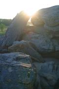 Terpinnia. Stone Grave comes alive with new day, Zaporizhzhia Region, Geological sightseeing 