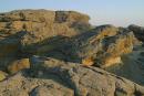 Terpinnia. Powerful sandstone blocks, Zaporizhzhia Region, Geological sightseeing 