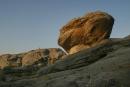 Terpinnia. Stone-sandstone mushroom, Zaporizhzhia Region, Geological sightseeing 