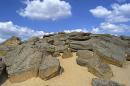 Terpinnia. Stone-covered sandstone, Zaporizhzhia Region, Geological sightseeing 
