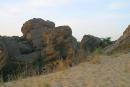 Terpinnia. Whimsical signs of weathering, Zaporizhzhia Region, Geological sightseeing 