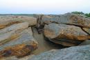 Terpinnia. Nature seemed to cut sandstone, Zaporizhzhia Region, Geological sightseeing 