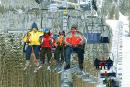 Bukovel. Family lift on a 4-chair lift, Ivano-Frankivsk Region, Peoples 