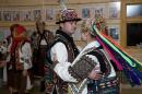 Verkhovyna. Hutsul wedding - loving look, Ivano-Frankivsk Region, Peoples 