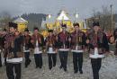 Verkhovyna. Assumption Church and Hutsul Ensemble, Ivano-Frankivsk Region, Peoples 