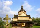 Ворохта. Петропавловская церковь и памятный крест, Ивано-Франковская область, Храмы 