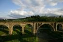 Vorokhta. The first railway bridge across the Prut River, Ivano-Frankivsk Region, Towns 