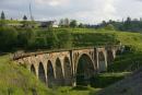 Vorokhta. Spent Austrian Viaduct, Ivano-Frankivsk Region, Towns 