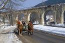 Vorokhta. Town transport on wheels, Ivano-Frankivsk Region, Towns 