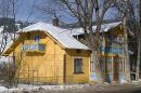 Vorokhta. Polish wooden mansion, Ivano-Frankivsk Region, Towns 