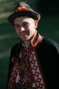Vorokhta. Hutsul outfit, Ivano-Frankivsk Region, Peoples 