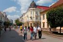 Ivano-Frankivsk. Busy pedestrian walk, Ivano-Frankivsk Region, Cities 