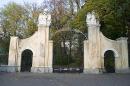 Ivano-Frankivsk. The main gates of the Potocki Palace, Ivano-Frankivsk Region, Cities 