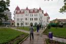 Kolomyia. Square at the Pysanka Museum, Ivano-Frankivsk Region, Cities 