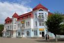 Kolomyia. View of the hotel "Pysanka" from V. Chernovol Avenue, Ivano-Frankivsk Region, Cities 