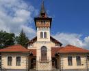 Kolomyia. Front facade of the former House of Officers, Ivano-Frankivsk Region, Cities 