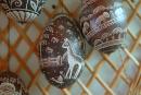 Kolomyia. Pysanka Museum - black and white eggs, Ivano-Frankivsk Region, Museums 