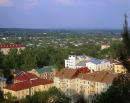 Kosiv. View of the city from the Kosiv (City) mountain, Ivano-Frankivsk Region, Cities 