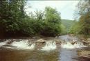 Kosiv. The rapids on the river Rybnitsa, Ivano-Frankivsk Region, Rivers 