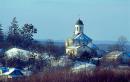 Krylos. Assumption Church (eastern facade), Ivano-Frankivsk Region, Churches 