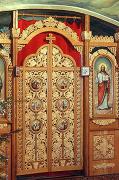 Maniavsky monastery. Royal Doors of the Exaltation of the Church, Ivano-Frankivsk Region, Monasteries 