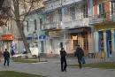 Nadvirna. Pedestrian zone in the city center, Ivano-Frankivsk Region, Cities 