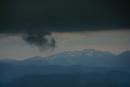 Chornohora. The hole in the lower edge of the clouds, Ivano-Frankivsk Region, National Natural Parks 