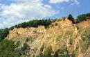 Pniv. Paleogene rock at Bystrytsia-Nadvirnianska, Ivano-Frankivsk Region, Geological sightseeing 