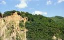 Pniv. The rock on the left bank of Bystrytsia-Nadvirnianska, Ivano-Frankivsk Region, Geological sightseeing 