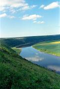 Nezvysko. Charming bend of the river bed of the Dniester, Ivano-Frankivsk Region, Rivers 