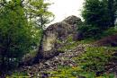 Pistyn. Exposure of limestones of the Stryi Formation, Ivano-Frankivsk Region, Geological sightseeing 