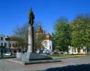 Rohatyn. Monument Roksolana on Roksolany Square, Ivano-Frankivsk Region, Monuments 