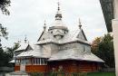 Cherganivka. The wooden church of John the Baptist, Ivano-Frankivsk Region, Churches 