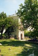 Shevchenkove. Bell tower of the church of St. Panteleimon, Ivano-Frankivsk Region, Churches 