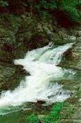 Sheshory. Integral water fall of the river Pistynka, Ivano-Frankivsk Region, Geological sightseeing 