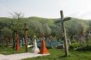 Sheshory. Cemetery near the Church of St. Paraskeva, Ivano-Frankivsk Region, Churches 