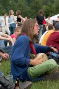 Sheshory. Ethnic music festival - drummer, Ivano-Frankivsk Region, Peoples 