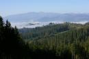 Yablunytskyi pass. View of the two-headed mountain Bliznitsa, Ivano-Frankivsk Region, National Natural Parks 