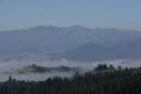 Yablunytskyi pass. The ridge Svidovets with the mountain Bliznitsa, Ivano-Frankivsk Region, National Natural Parks 